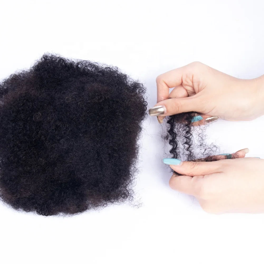 Cheap Afro Kinky Bulk Human Hair Indian Mongolian Afro Kinky Hair Extensions Afro Kinky Human Hair for Locs Dreadlocs