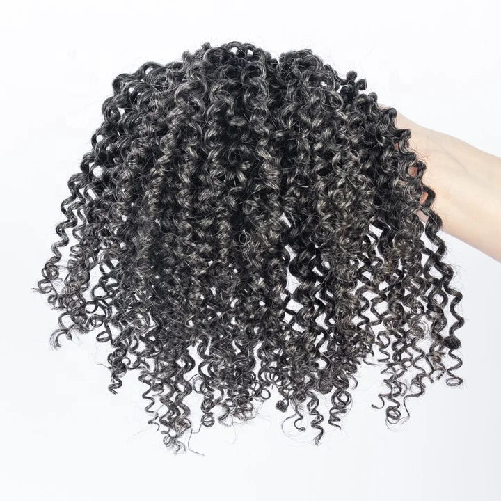 2023 New Arrival 100% Human Hair #Grey Hair Bundle Kinky Curly Soft Grey Hair