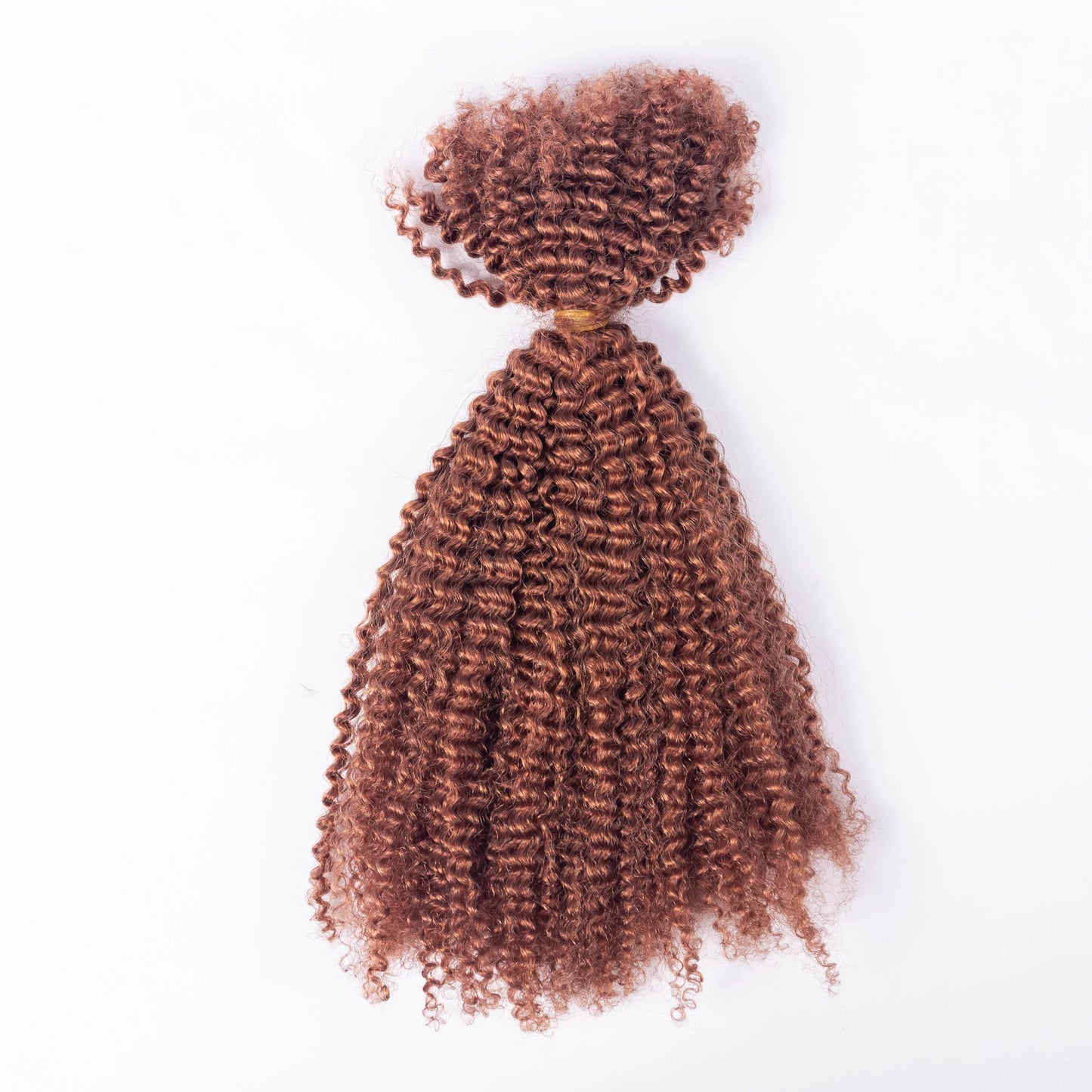 Afro Kinky Curly Bulk Hair 100% Human Hair Customized Color 8-28 Inch Hair Extensions for Braiding No Weft
