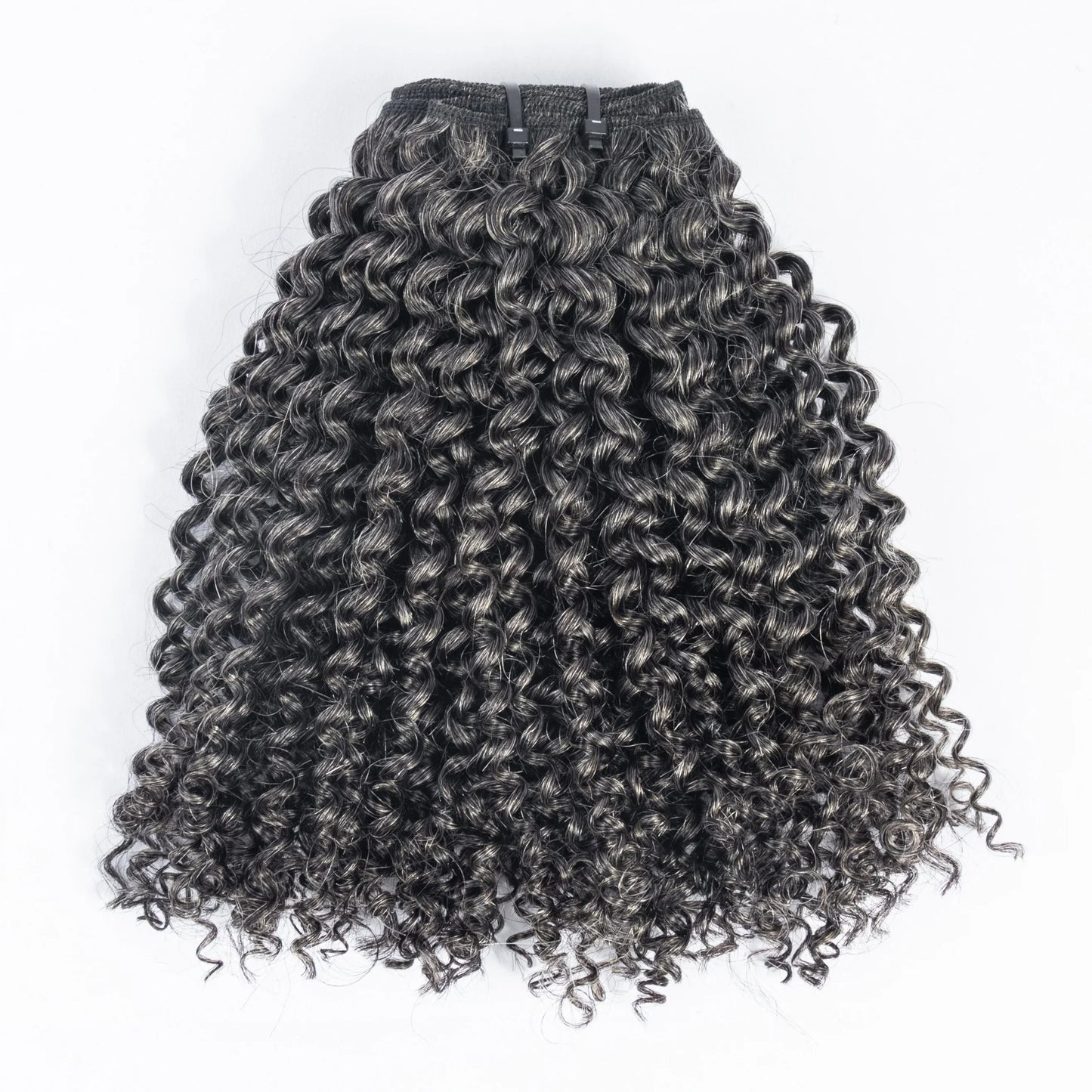 2023 New Arrival 100% Human Hair #Grey Hair Bundle Kinky Curly Soft Grey Hair