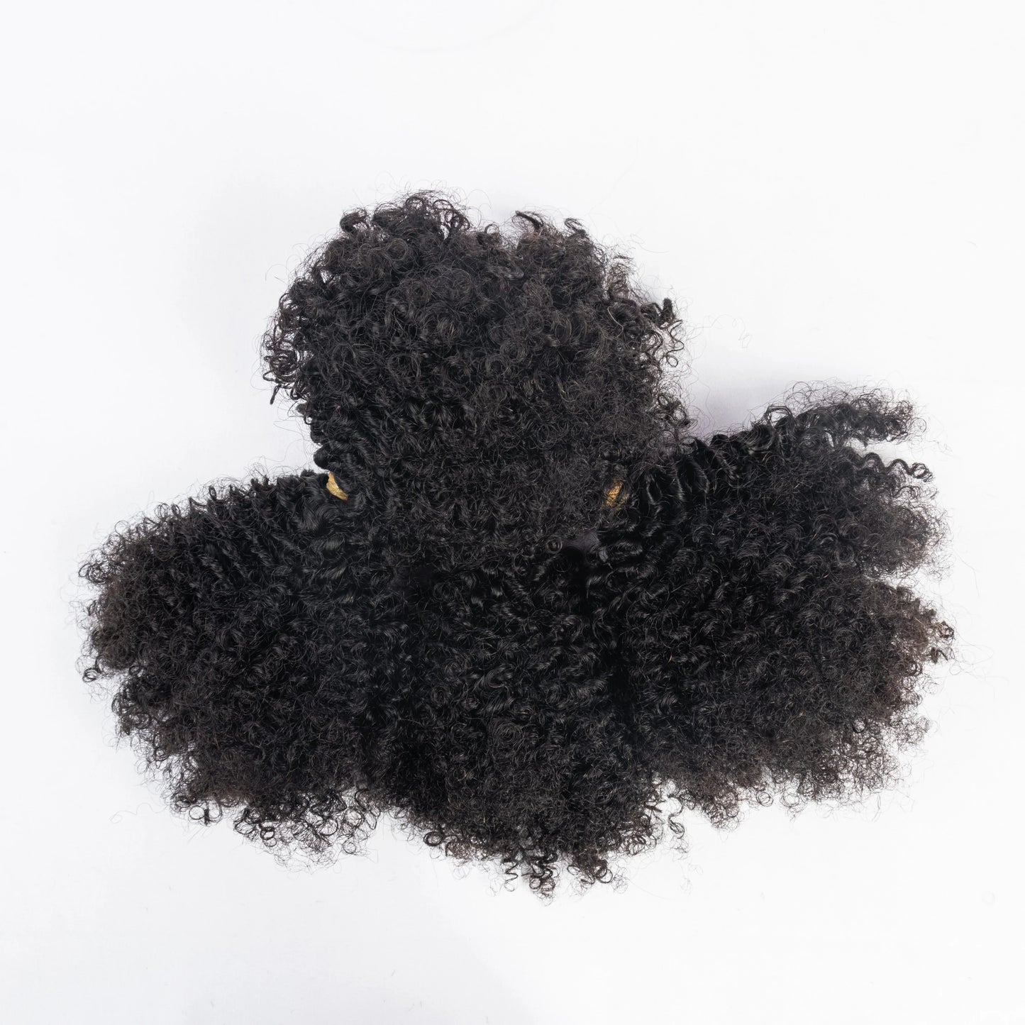 Afro Kinky Bulk Hair Natural Black for Braiding 30g 10A Cheap Afro Kinky Curly Human Hair