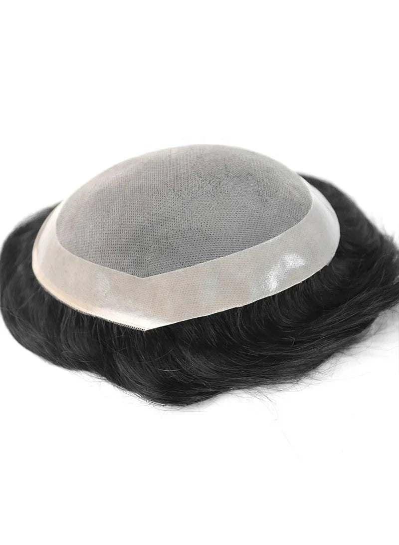 Super September Good Price Wholesale Mono Toupee Virgin Brazilian Top Quality Mens Toupee