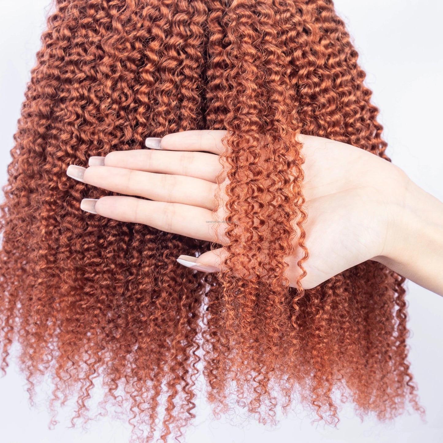 Hot Selling 100% Human Virgin Hair Brazilian Kinky Curly 4b4c Clip in Hair Extensions
