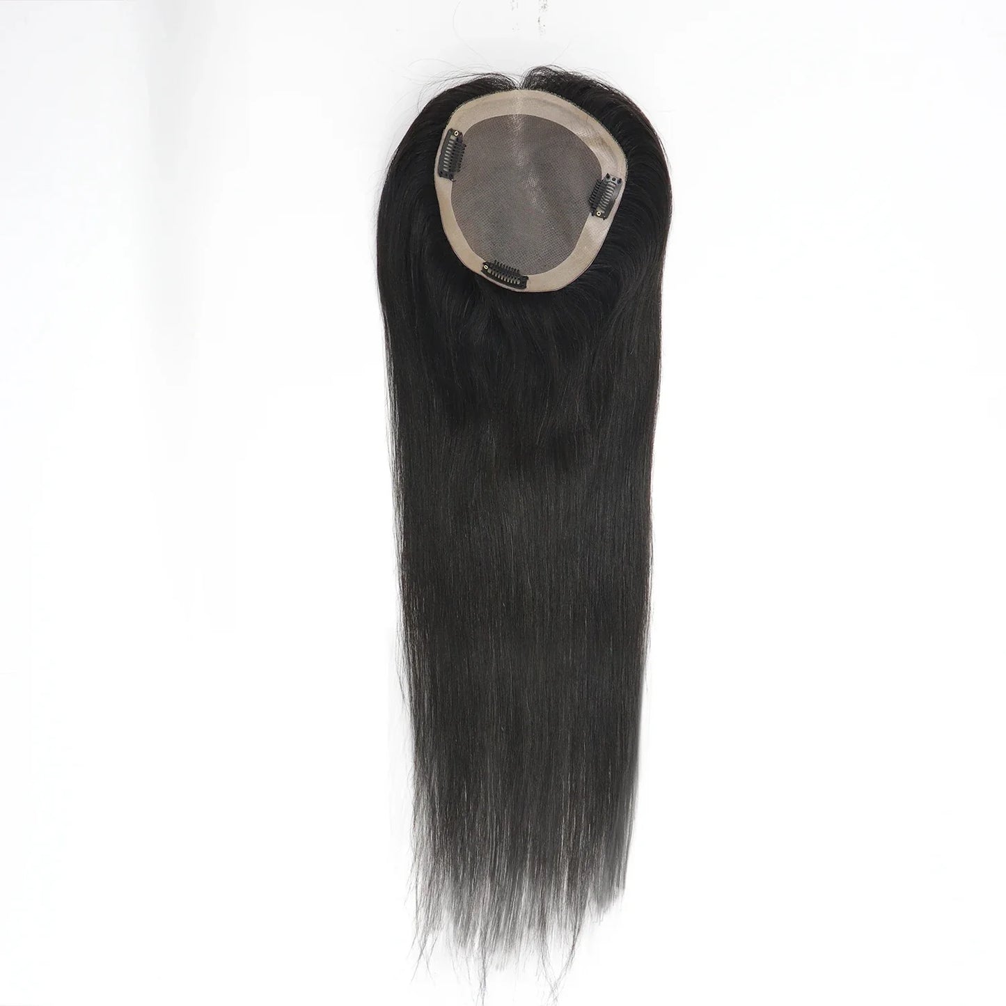 Factory Human Hair Toupee for Women #613 Hairpiece Toupee #1B Toupee for Women