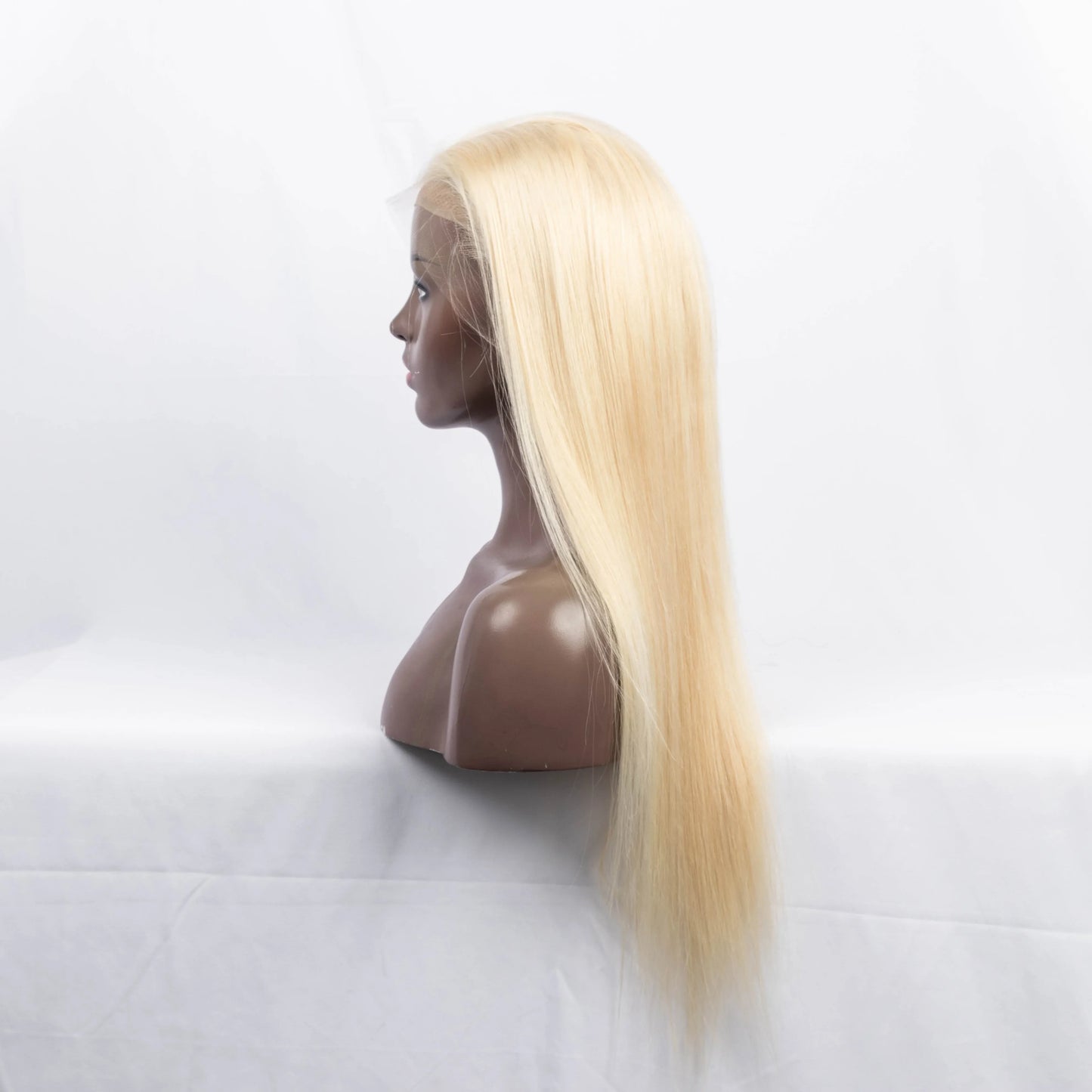 Wholesale Hiqh Quality 613 100% Cuticle Aligned Real Human Hair 13*4 250% Density Blonde Straight Lace Front Wigs