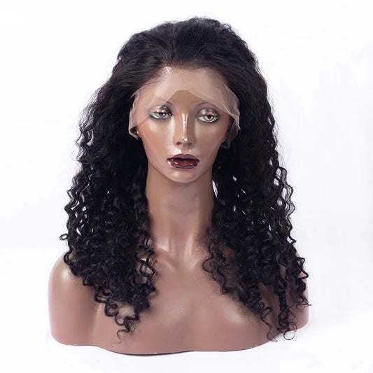 2025 New HD Jerry Curly Glueless Wig Pre Plucked  Invisible Draw String for 360 Lace Wigs