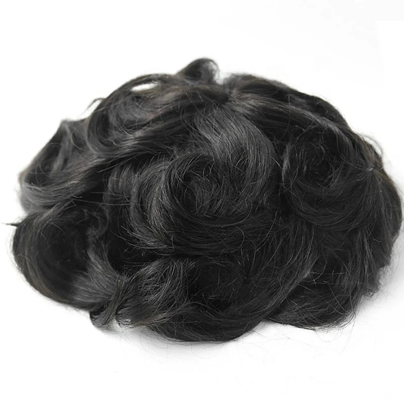 Super September Good Price Wholesale Mono Toupee Virgin Brazilian Top Quality Mens Toupee