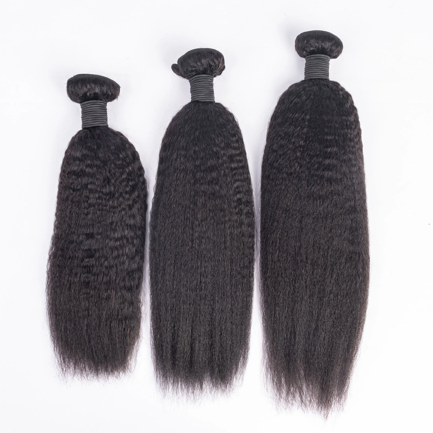 2024 Hot Selling  Hair Bundle Kinky Straight Human Hair Brazilian Straight Bundles Human Hair