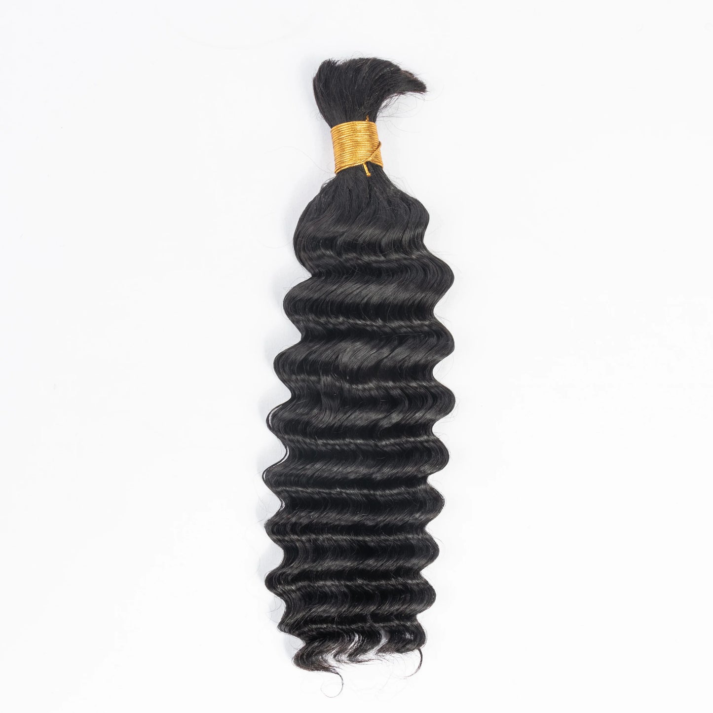 Hot Selling Human Hair Extensions 100% Natural Color 100 Grams 10-32Inch For Wholesale Deep Wave Bulk Human Braiding Hair