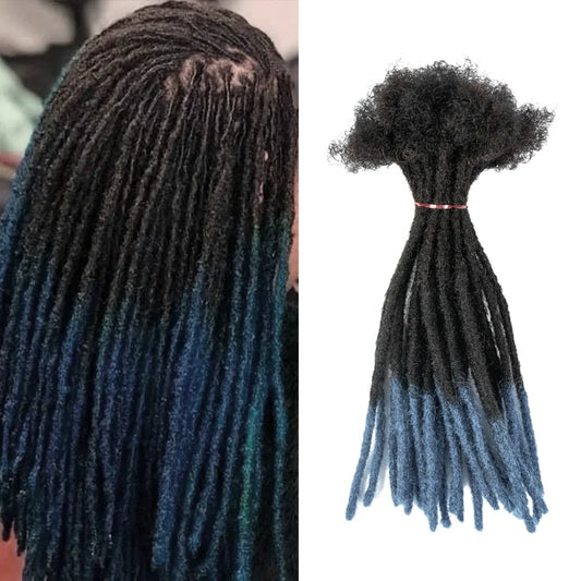 Wholesale High Quality Cheap Price 100% Unprocessed Human Hair Different Types Customized Colors Locs