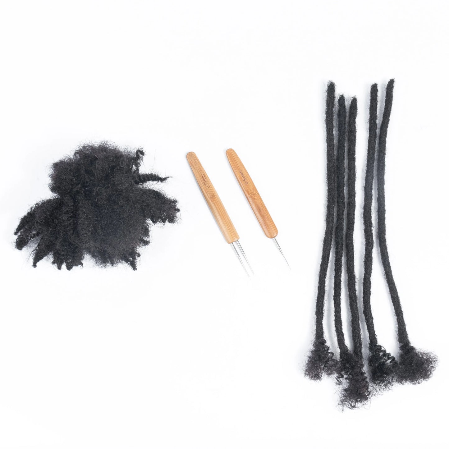 Wholesale Unprocessed Natural Black Human Afro Kinky Bulk Hair for Dreadlocks Locs