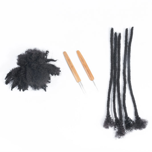 Wholesale Unprocessed Natural Black Human Afro Kinky Bulk Hair for Dreadlocks Locs