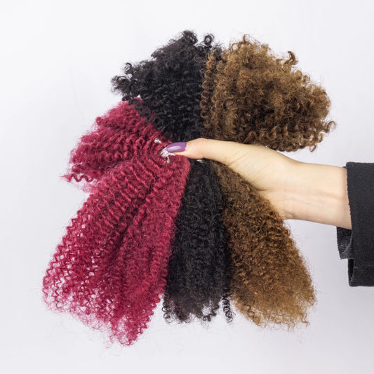 Hot Selling Factory Price 100% Virgin Human Bulk Hair Cuticle Aligned Afro Kinky Curly Human Hair 4b4c for Braiding