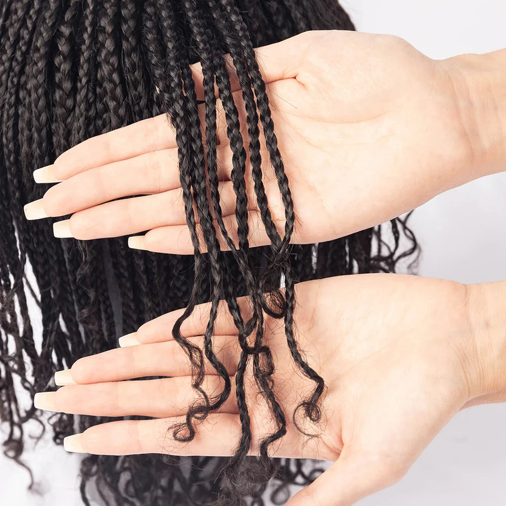 Hot Selling High Quality Ready to Ship Natural Black 100% Brazilian Hair Lace 8X10 Toupee Box Braids for Men Afro Twist Toupee