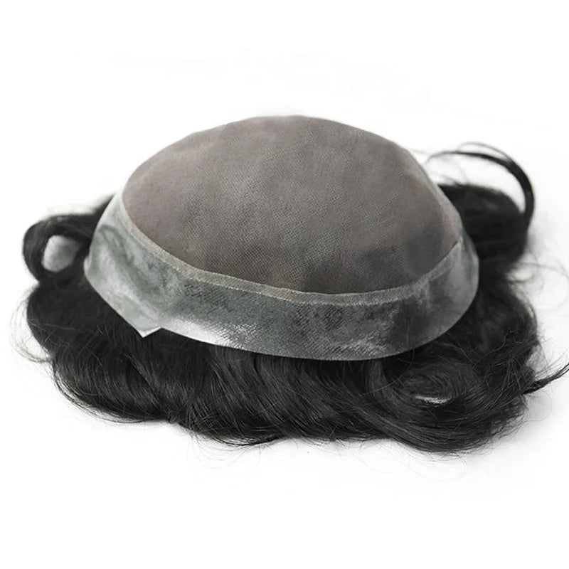 Super September Good Price Wholesale Mono Toupee Virgin Brazilian Top Quality Mens Toupee