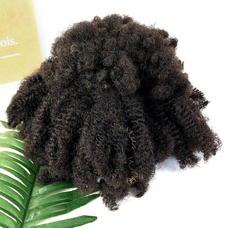 Dreadlocks Hair Making Machine 4b 4c Virgin Hair Bulk 100% Virgin Human Afro Braiding Hair Bulk