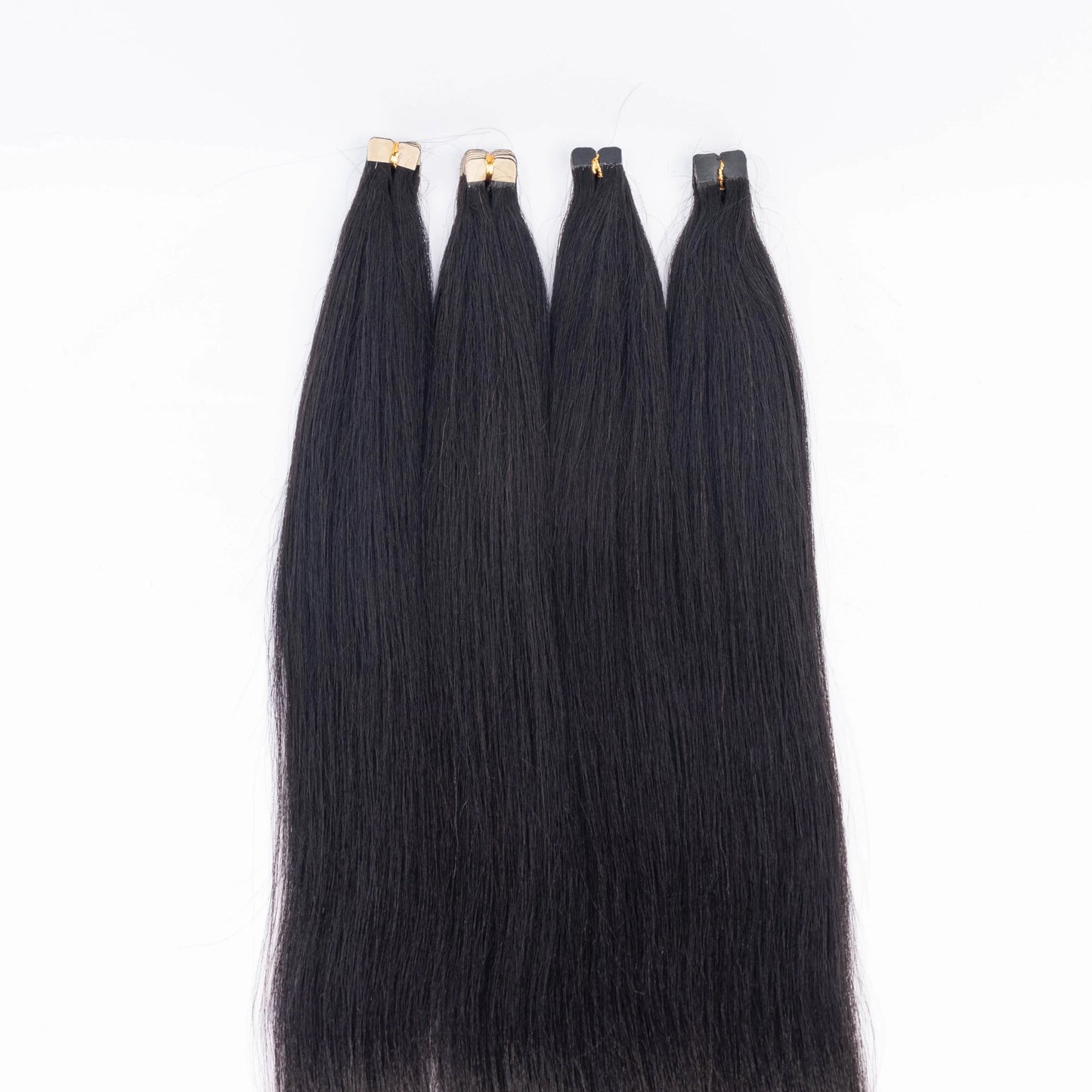 2023 Hot Selling Yaki Straight Mini Tape in Human Hair Extension 80PCS Mini Tape Ins