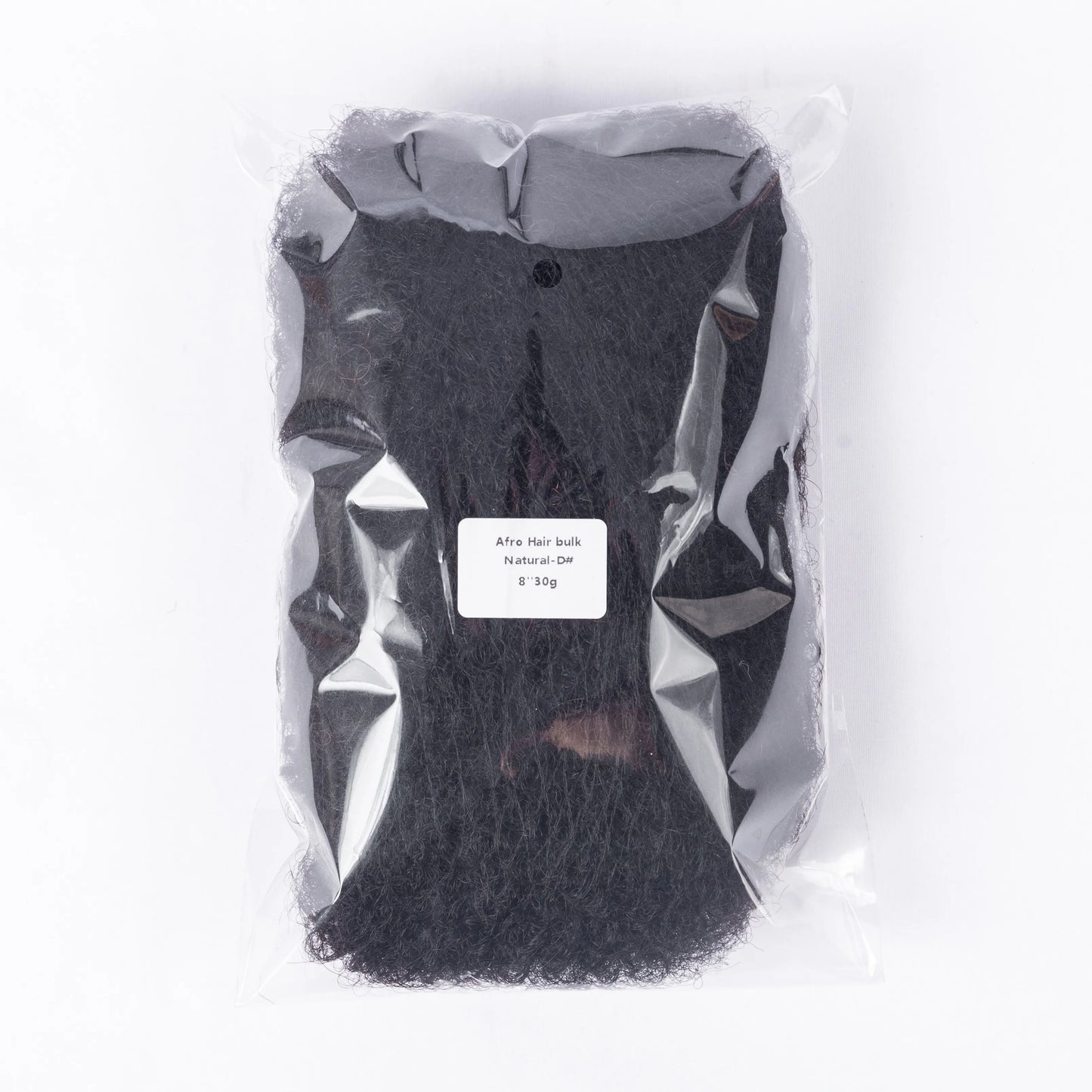 Hot Selling Big Package 100% Unprocessed Human Hair Natural Black Afro Kinky Bulk 4c Human Hair for Dreadlocks