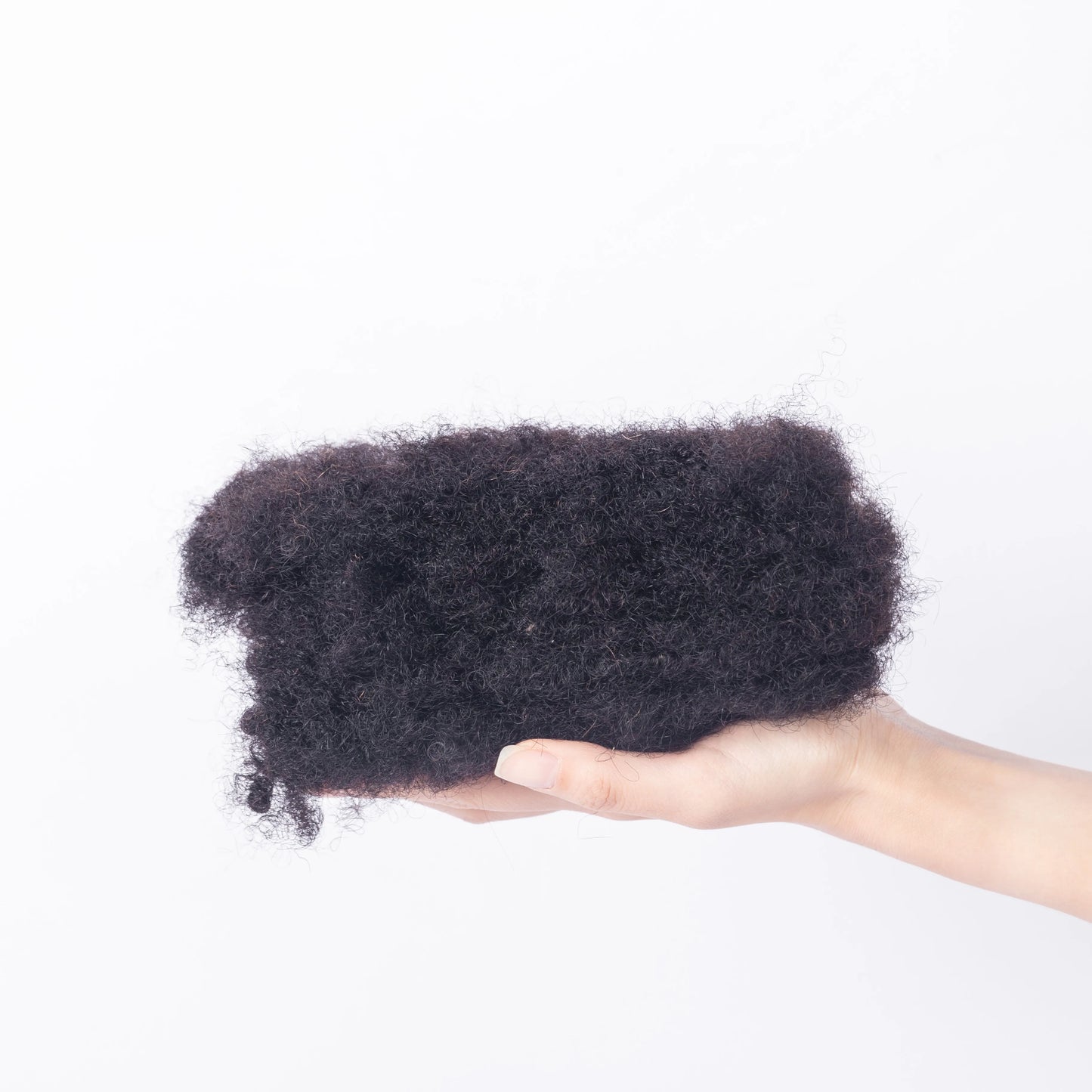 Wholesale 100% Unprocessed Natural Afro Kinky Bulk Human Hair New Big Package Virgin Curl Style Braiding Hair