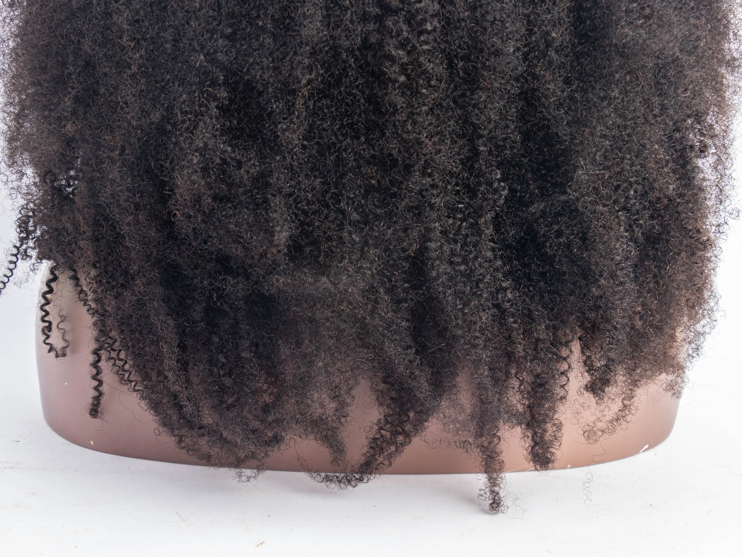 Hot Selling Products 2023 Natural Black 4B Kinky Curly Invisible Knots 100% Virgin Human Hair 6x6 Lace Front Wig