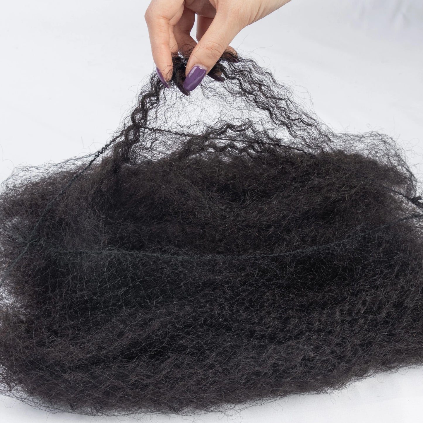 Wholesale 11A Brazilian Afro Kinky Bulk 100% Human Hair Extensions 22" Bigger Human Hair for Braiding