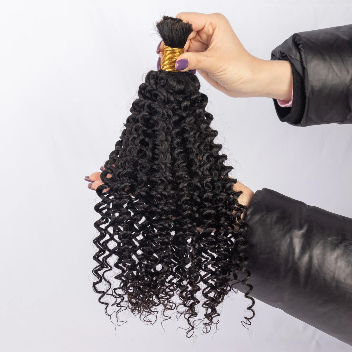 Hot Selling Natural Colors 100 Grams 10-30 Inch High Quality  Bulk Hair for Braiding