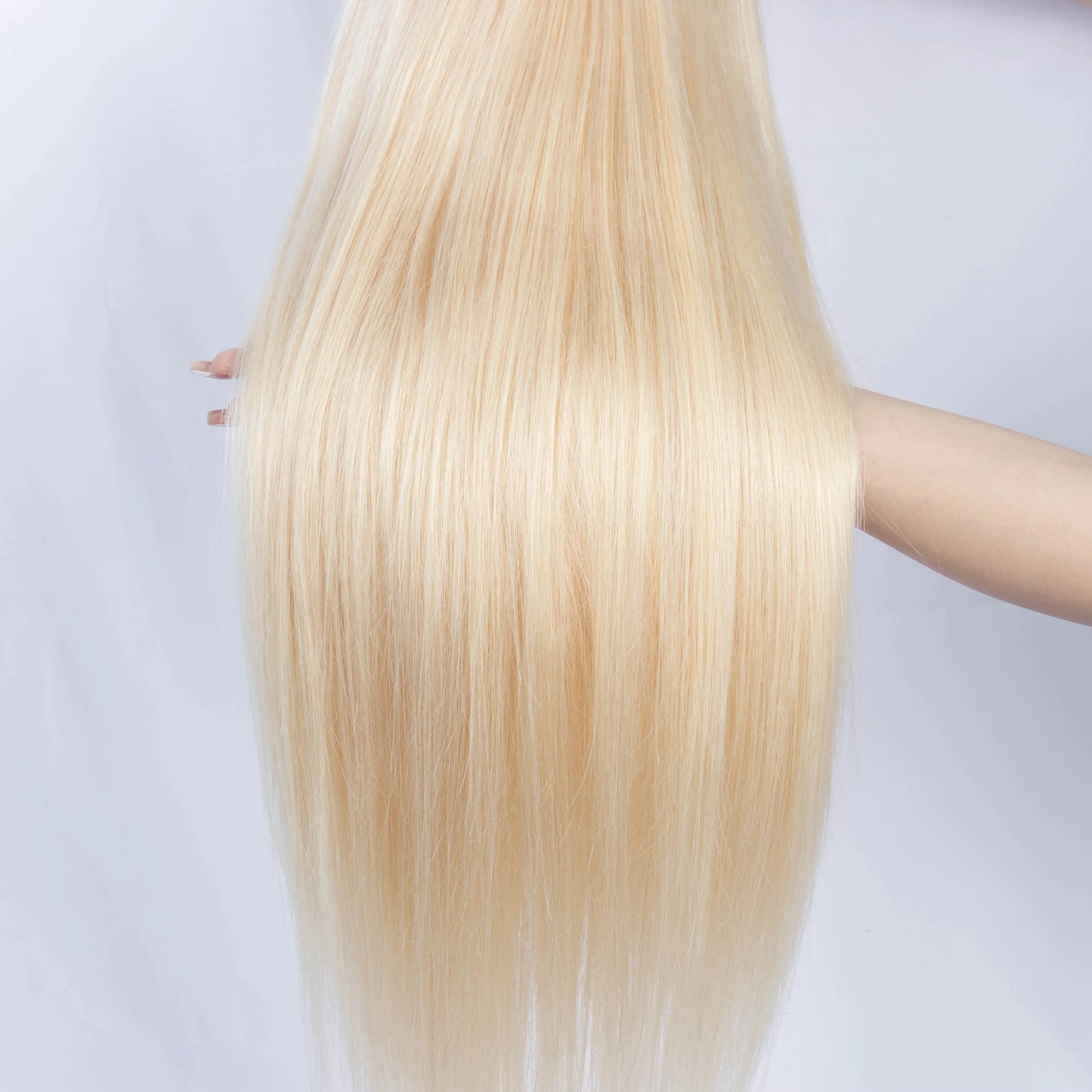 Wholesale Hiqh Quality 613 100% Cuticle Aligned Real Human Hair 13*4 250% Density Blonde Straight Lace Front Wigs