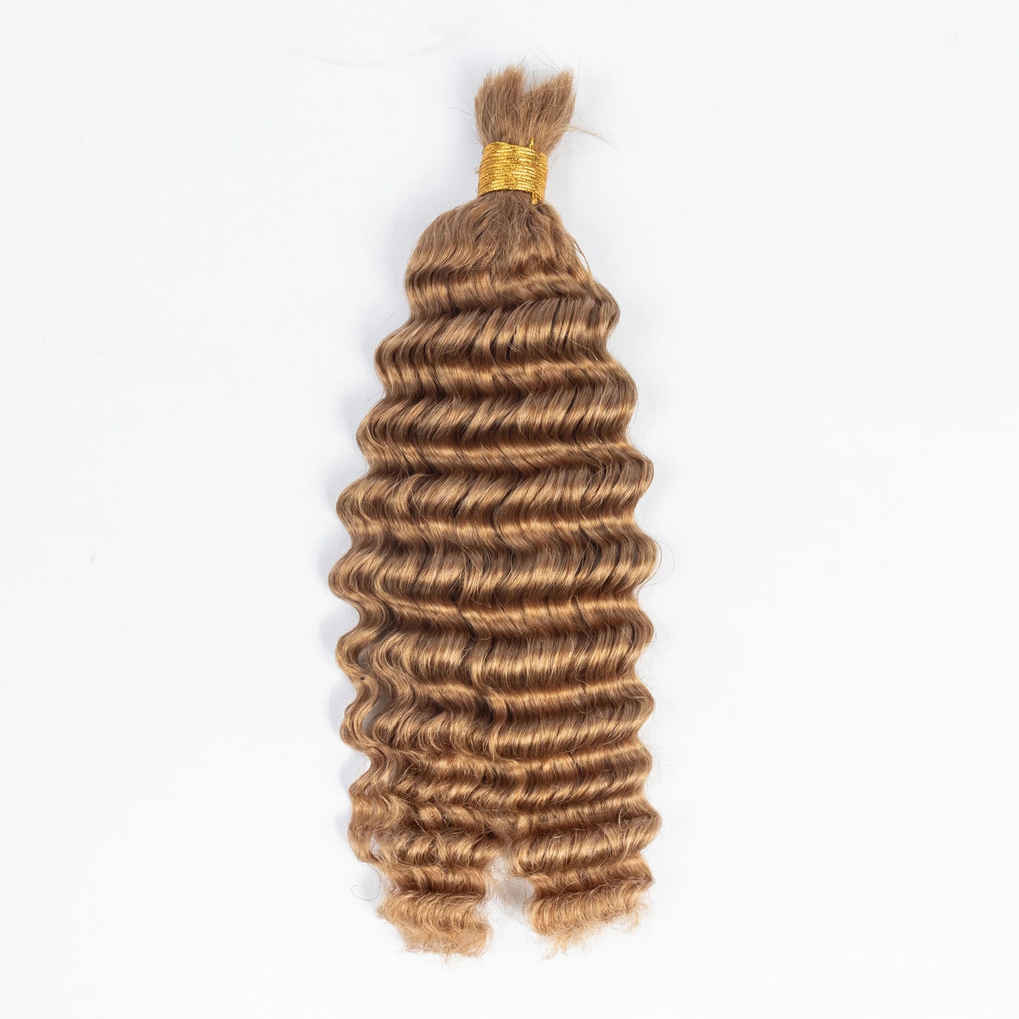 Hot Selling Human Hair Bulk No Weft 12A Indian Deep Wave Bulk Braiding Hair for Braids 100g