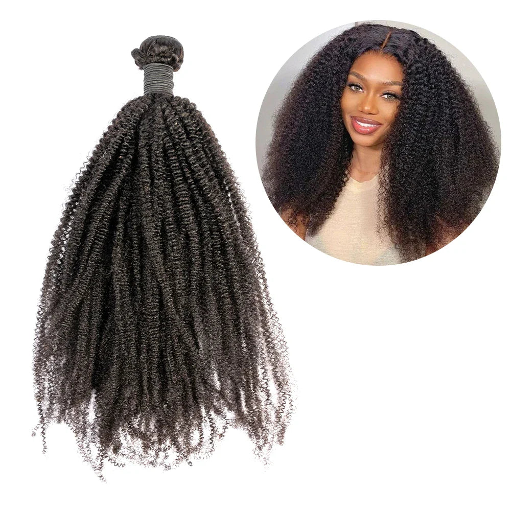 Wholesale Price Brazilian Remy Hair Bundles Afro Kinky Curly Wave 100% Virgin Human Hair Cuticle Aligned Natural Color Straight