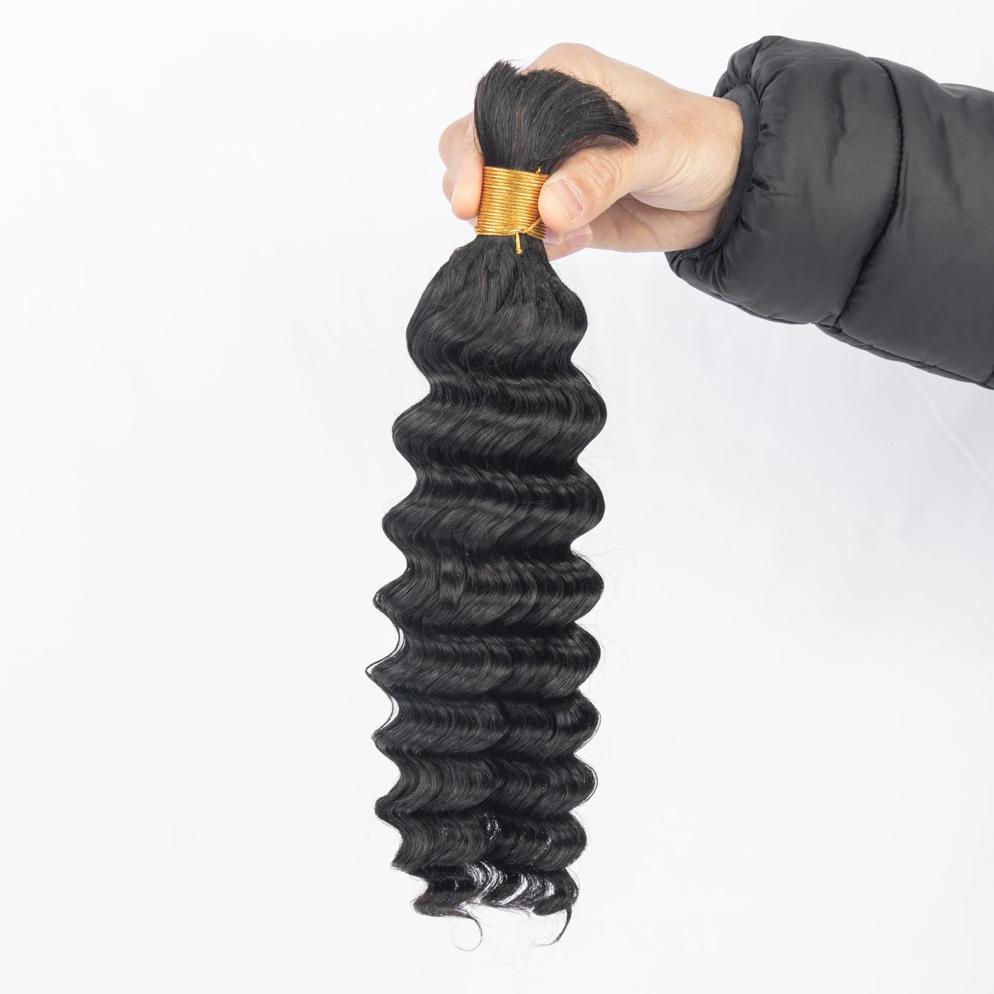 Super Double Drawn High Quality 100% Human Hair Human Bundles Customized Texture No Weft for Braiding
