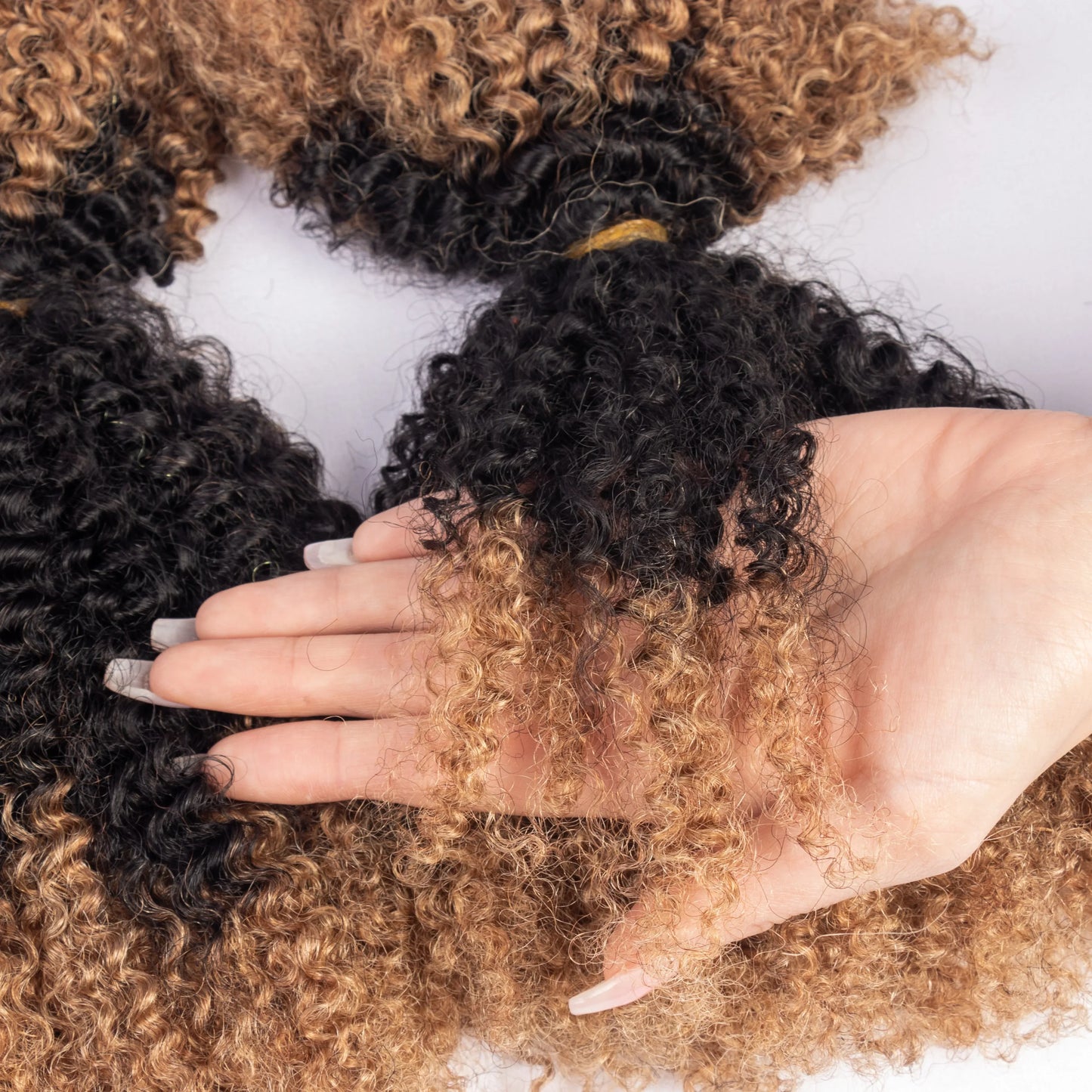 Hot Selling Factory Price 100% Virgin Human Bulk Hair Cuticle Aligned Afro Kinky Curly Human Hair 4b4c for Braiding