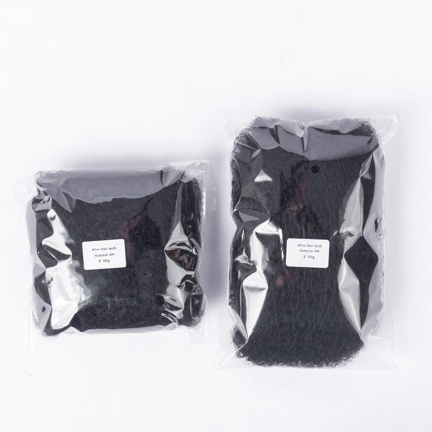 Hot Selling Big Package 100% Unprocessed Human Hair Natural Black Afro Kinky Bulk 4c Human Hair for Dreadlocks